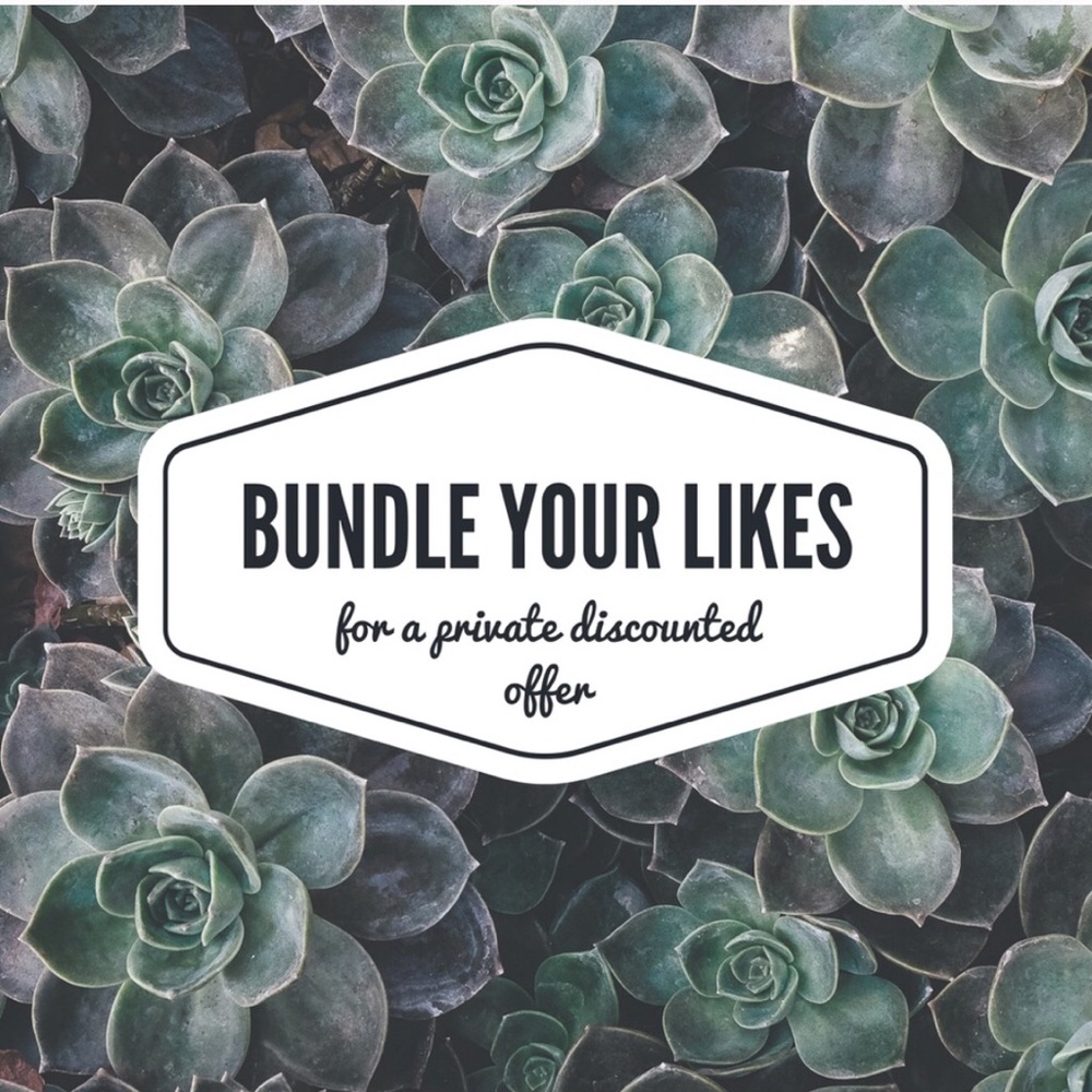 🌼Bundle Likes for Offer🌼